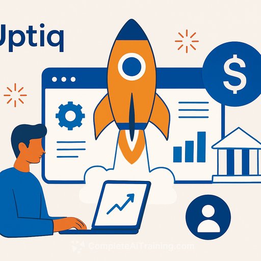Uptiq Debuts AI FinServ Launchpad with Access to 150+ FIs, $100k In-Kind Development, Early QORE Access