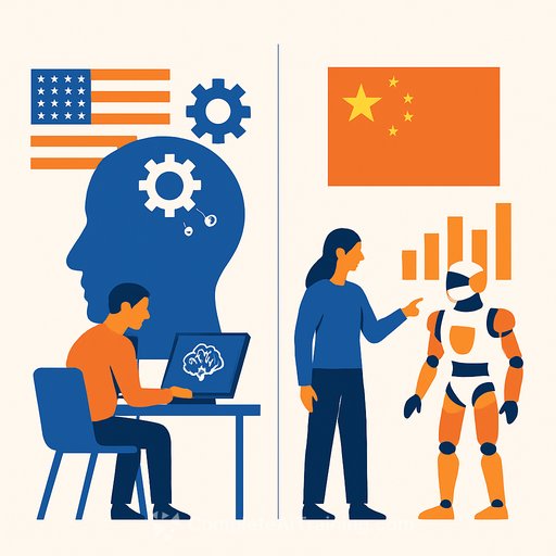 US and China Chart Divergent Paths in AI: AGI Ambitions vs. Practical Deployment