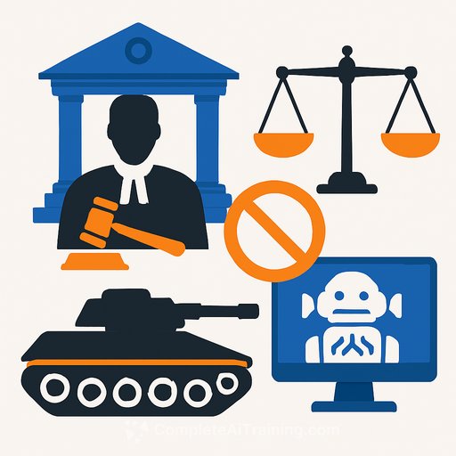US appeals court upholds blacklisting of Anthropic over military AI restrictions