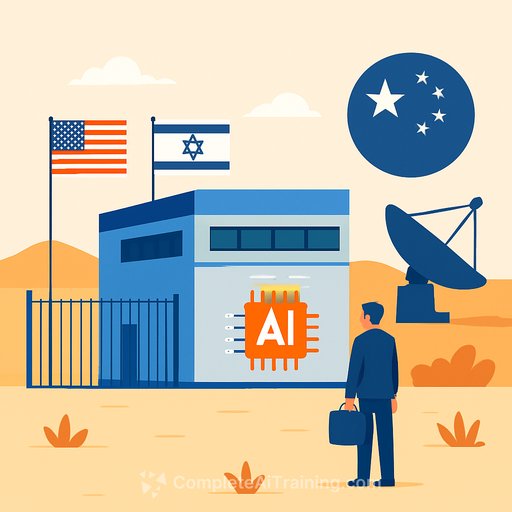 US considers secure AI research base in Israel's Negev Desert to counter Chinese espionage