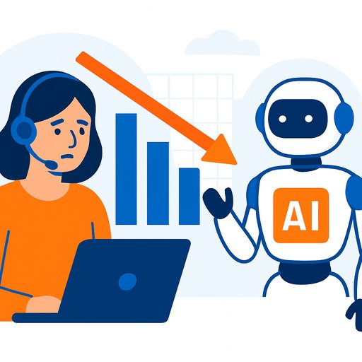 US customer service job postings fall 10% below pre-pandemic levels as AI expands