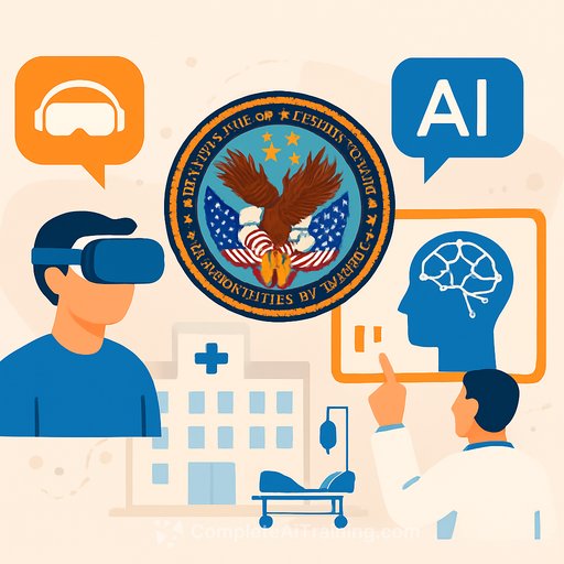 US Department of Veterans Affairs deploys AI and VR tools across 150 medical centers