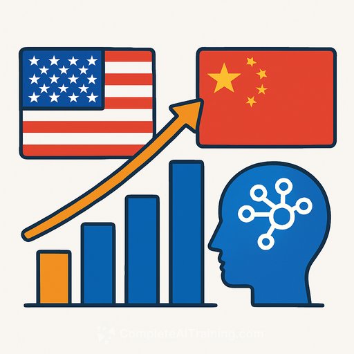 US government benchmark puts China's best AI model eight months behind leading American models