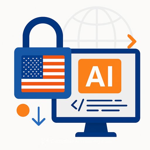 US government imposes export controls on Anthropic's AI coding model