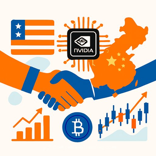 US Grants Nvidia License to Export Chips to China: What It Means for AI Stocks and Crypto Markets