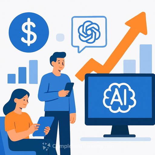 US households increase AI subscription spending 38% as ChatGPT and rival services gain paying users