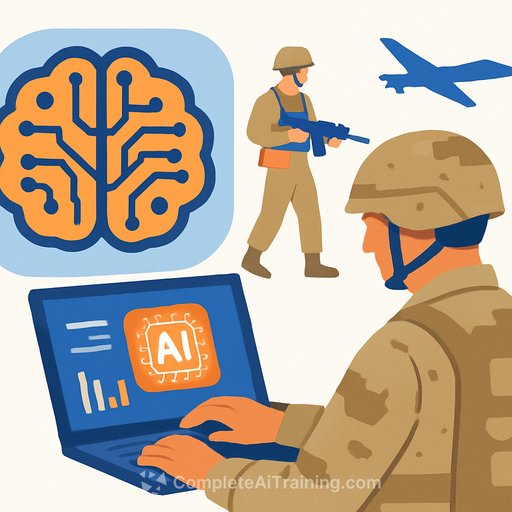 US military tests embedded AI training model for operational units