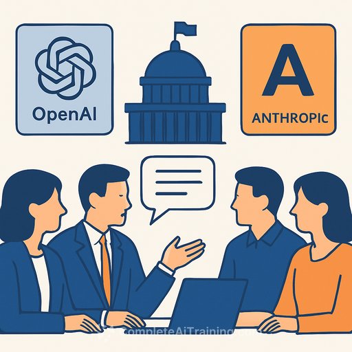 US officials discuss taking government equity stakes in OpenAI and Anthropic