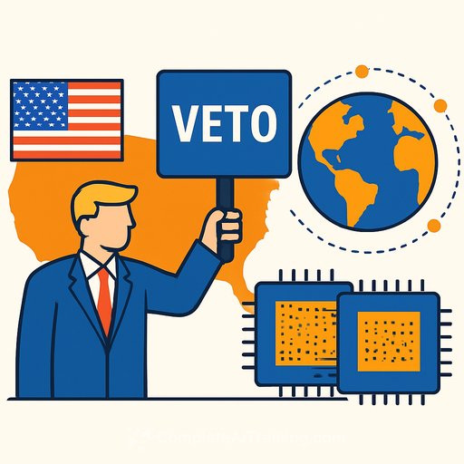 US plan would let Trump team veto global Nvidia and AMD AI chip sales