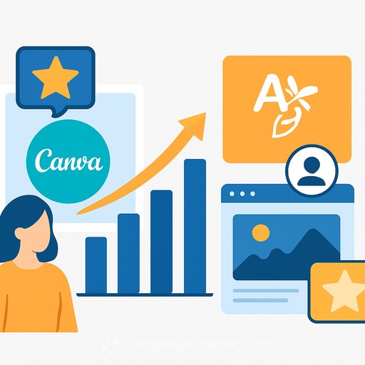 User review data gives Canva a slight edge over Adobe Firefly in AI content creation
