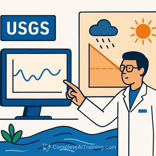 USGS releases machine learning tool that forecasts streamflow drought up to 90 days ahead