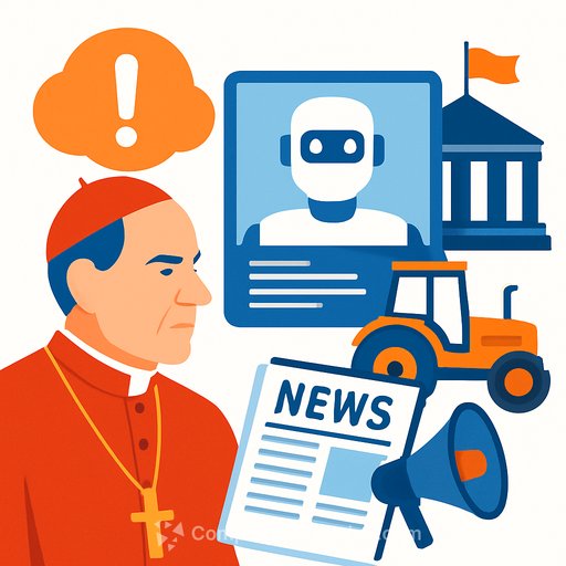 Vatican official warns AI content farms erode journalism and democracy