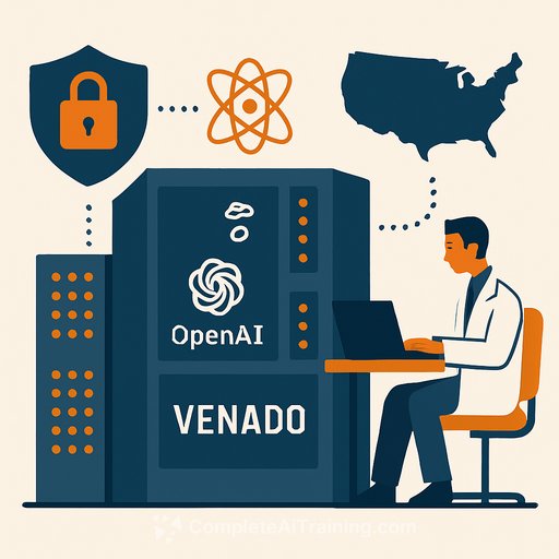 Venado Supercomputer Deploys OpenAI o3 on Classified Network for National Security Science