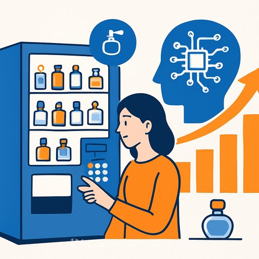 Vending machines and AI tools drive perfume sales growth in Japan
