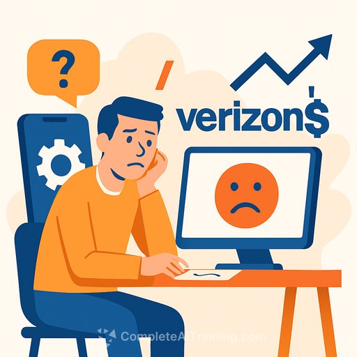 Verizon's AI gamble backfires: Project 624 brings worse support and higher bills