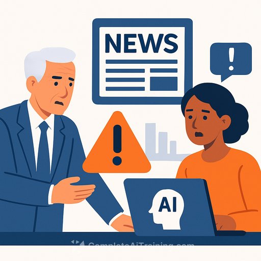 Veteran editors warn newsrooms that bad journalism poses greater risk than AI