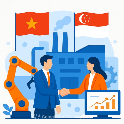 Vietnam and Singapore plan joint advanced manufacturing research center