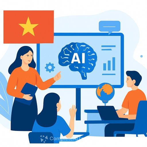 Vietnam develops national AI education framework for teachers and students