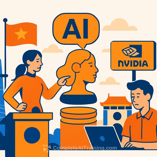 Vietnam's Sovereign AI Drive at NVIDIA AI Day Ho Chi Minh City: GreenMind LLM Debut and 50,000-Engineer Goal
