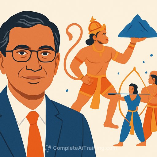 Vijay Subramaniam's AI push: Mahabharat, Hanuman and why the human touch still matters