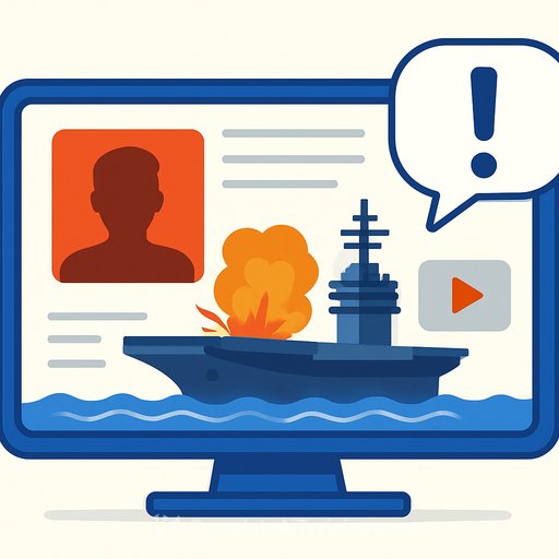 Viral AI deepfakes on Chinese social media claim Iran hit USS Abraham Lincoln; U.S. military calls it false