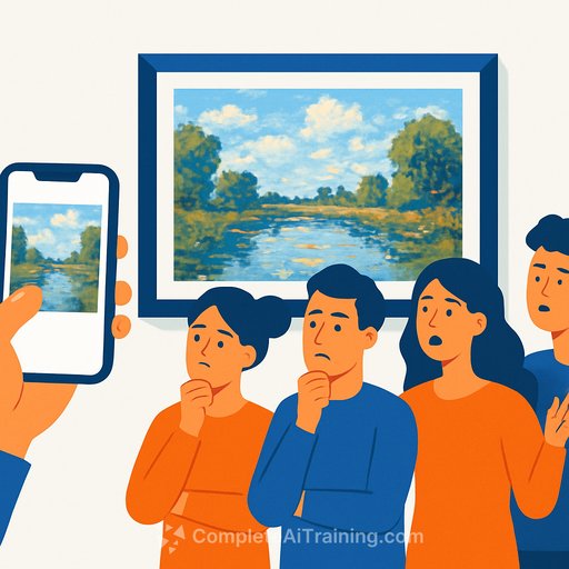 Viral post tricks 7 million people into critiquing a real Monet as AI-generated art