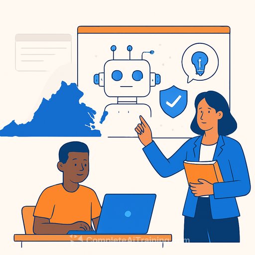 Virginia pushes AI safety education in schools as bipartisan bill heads to Senate