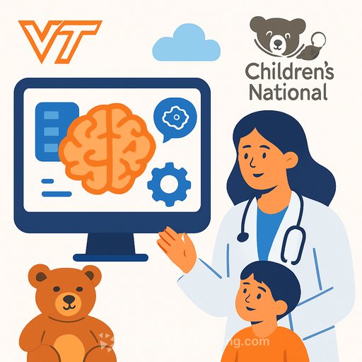 Virginia Tech and Children's National launch pediatric AI hub to advance research built specifically for children