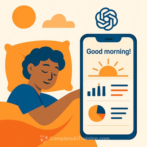 Wake Up to Pulse: ChatGPT's Personalized Briefings Built While You Sleep