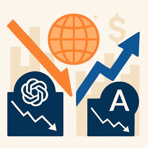 Wall Street flips on AI: OpenAI stumbles as Alphabet surges