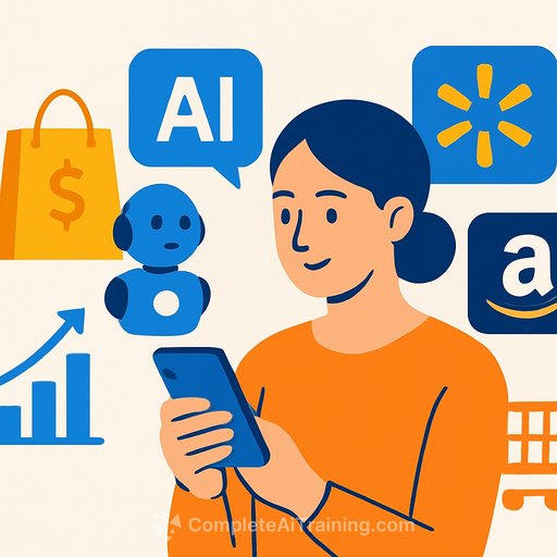 Walmart and Amazon see higher sales from shoppers using their AI assistants