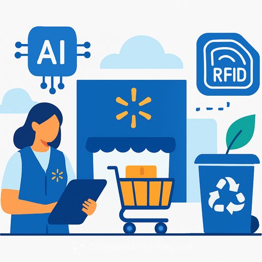 Walmart applies AI, RFID, and recycled materials to reduce waste across retail and e-commerce operations