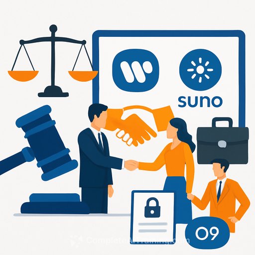 Warner Music and Suno go from courtroom to collaboration with licensed AI; o9 sues SAP for alleged trade secret theft