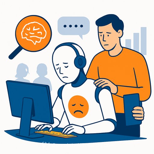 Watched, Coached, Scored: AI's Burnout Problem in Contact Centers