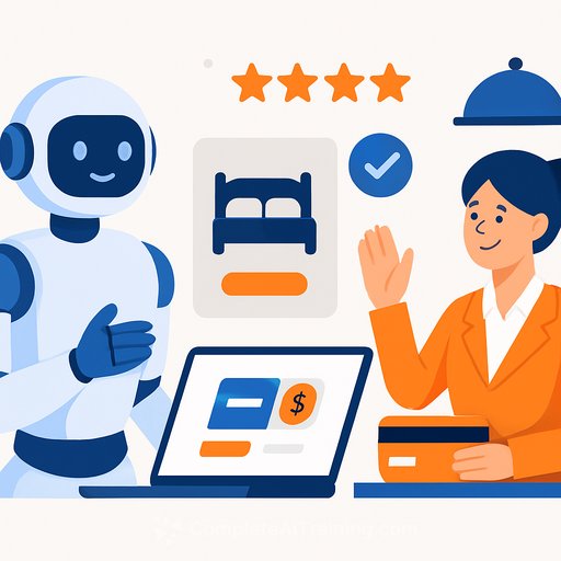 Hospitality and Events: AI trends to focus on - AI agents handling real bookings and payments