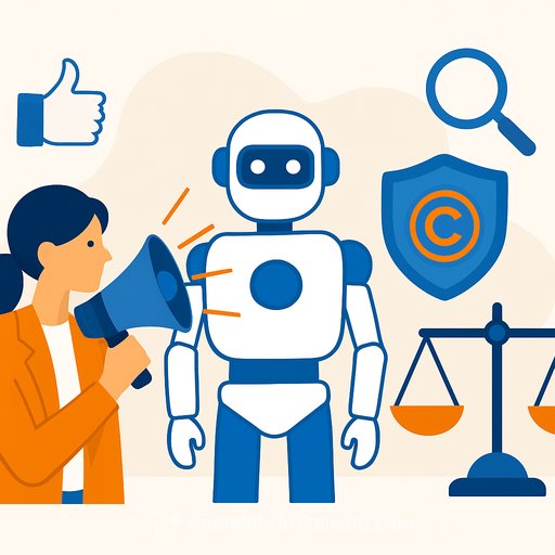 PR and Communications: AI trends to focus on - Sponsored agents, copyright lawsuits, and AI trust gaps