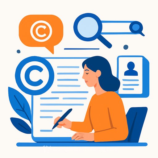 Writers: AI trends to focus on - copyright, search, and your byline collide