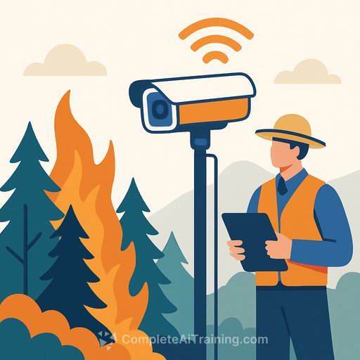 Western states deploy AI cameras to catch wildfires before they spread