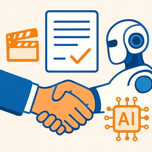 WGA reaches four-year deal with studios including new AI training protections
