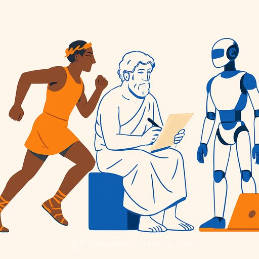 What Ancient Marathon Runners Reveal About AI, Writing, and the True Purpose of Education