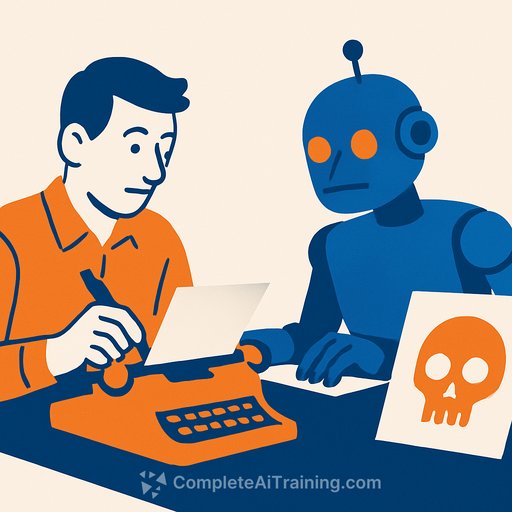 When AI Writes Its Own Doom: Author and Machine Explore the Future of Creativity
