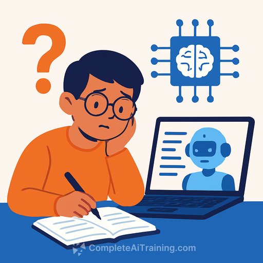 When AI Writes the Notes: What Are Students Really Learning?