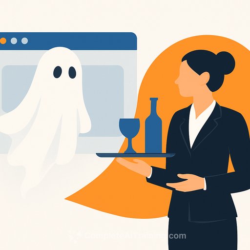 When the Browser Becomes a Ghost: Hospitality at the Edge of AI and Humans as Luxury