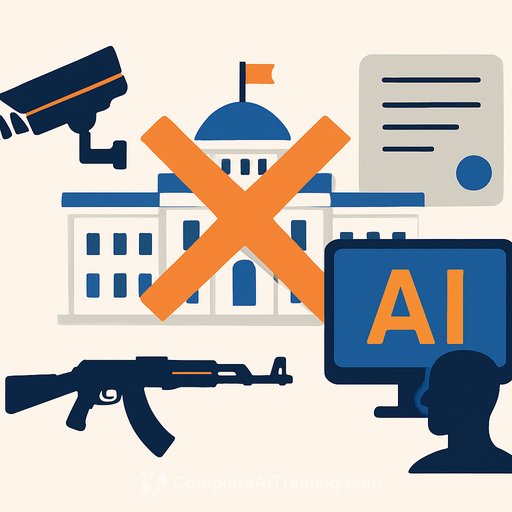 White House cancels Anthropic contracts over weapons and surveillance limits as AI regulation stalls