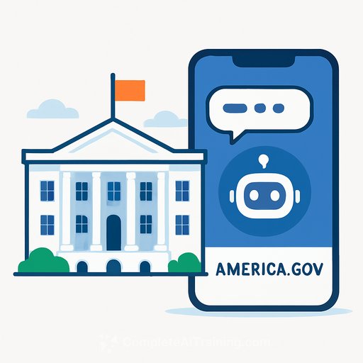 White House launches America.gov AI chatbot to help people access government services