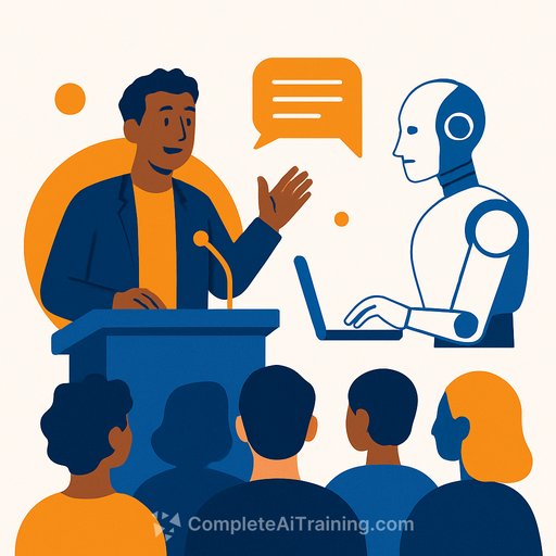Why AI Can Write Your Speech, But Only You Can Truly Connect with Your Audience