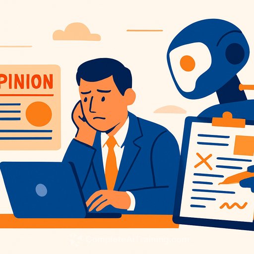 Why AI Editors Could Flood Opinion Journalism With Mediocrity