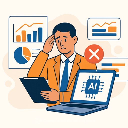 Why Business Professionals Struggle to Detect Errors in AI-Generated Marketing Data Analysis