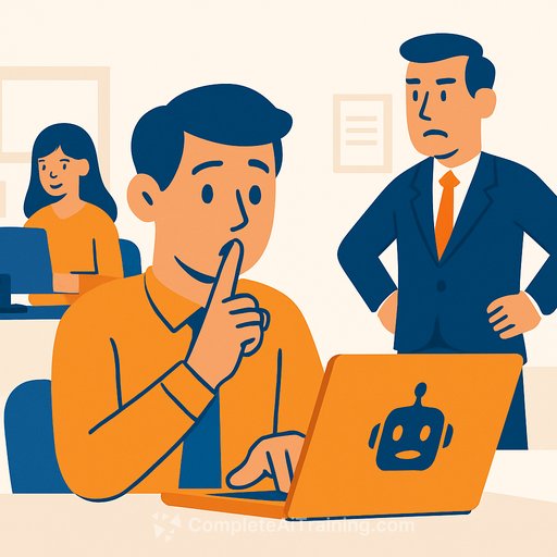 Why Employees Are Hiding Their AI Use at Work and What Managers Can Do About It
