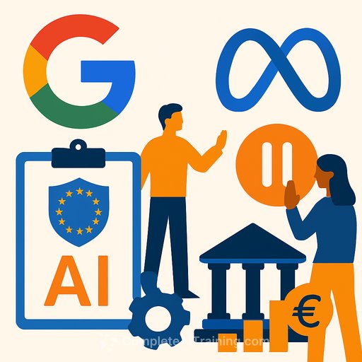 Why Google Backed the EU’s Tough AI Law While Meta Refused and Europe’s Biggest Companies Want a Pause